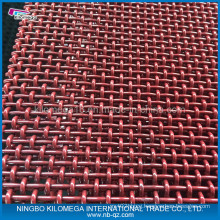 Red Crimped Wire Mesh for Vibrating Mesh with Good Quality